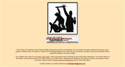 Desktop Screenshot of october22.org
